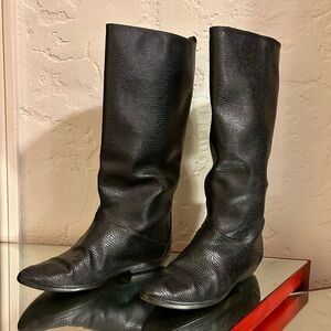Impo Black Snake Skin Pattern Boots